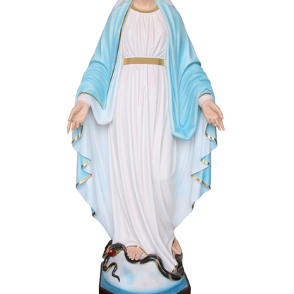 Statua Madonna Miracolosa 160 cm in Vetroresina