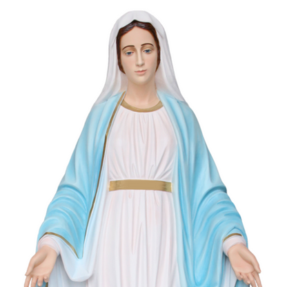 Statua Madonna Miracolosa 160 cm in Vetroresina
