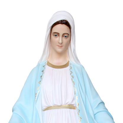 Statua Madonna Miracolosa 160 cm in Vetroresina