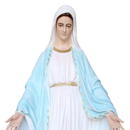 Statua Madonna Miracolosa 160 cm in Vetroresina