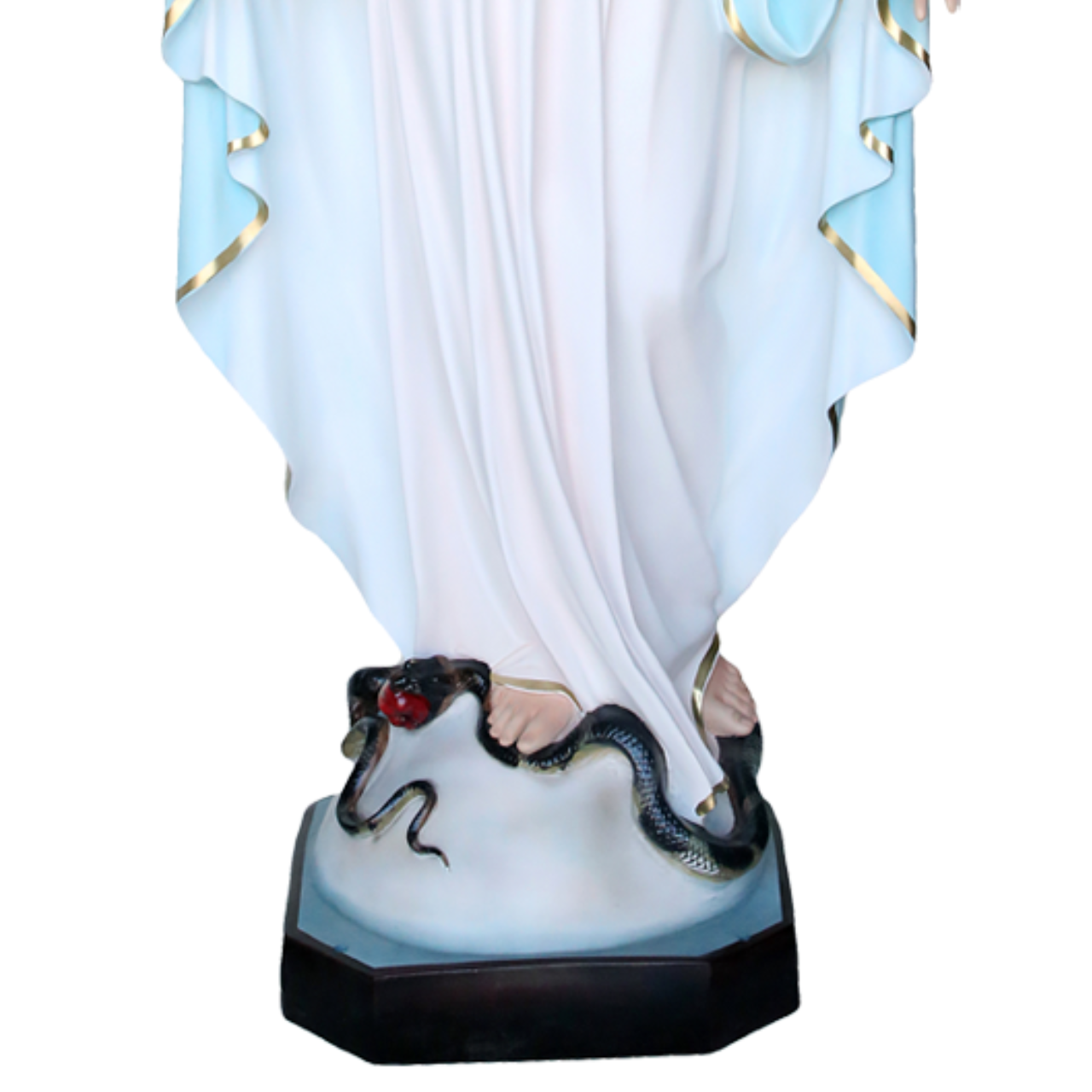 Statua Madonna Miracolosa 180 cm in Vetroresina