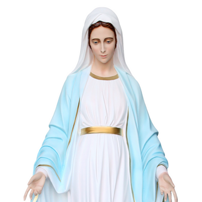 Statua Madonna Miracolosa 180 cm in Vetroresina