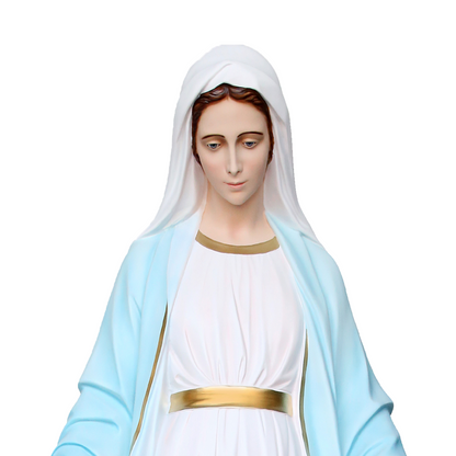 Statua Madonna Miracolosa 180 cm in Vetroresina