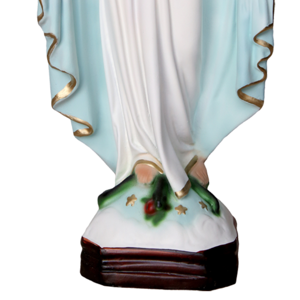 Statua Madonna Miracolosa 30 cm in Resina Piena