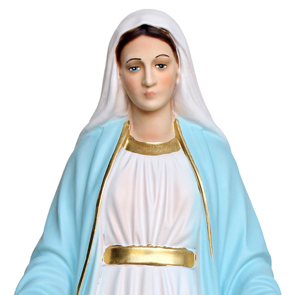 Statua Madonna Miracolosa 30 cm in Resina Piena