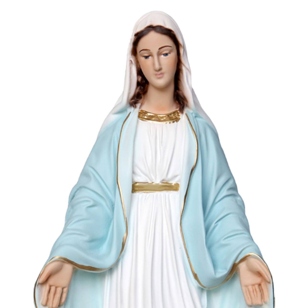 Statua Madonna Miracolosa 35 cm in Resina Piena