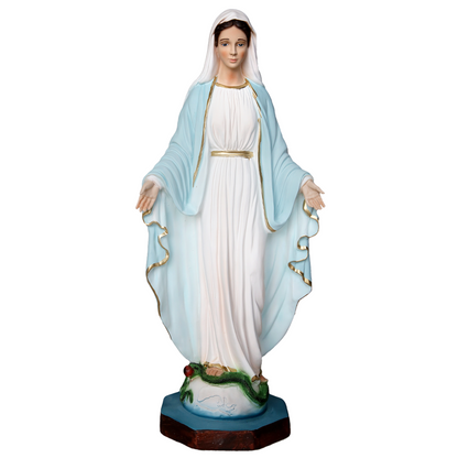Statua Madonna Miracolosa 40 cm in Resina
