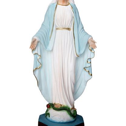 Statua Madonna Miracolosa 40 cm in Resina
