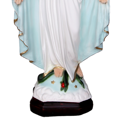 Statua Madonna Miracolosa 47 cm in Resina