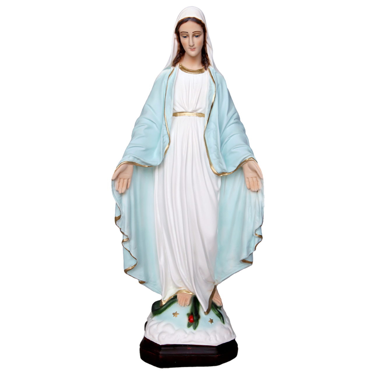 Statua Madonna Miracolosa 47 cm in Resina
