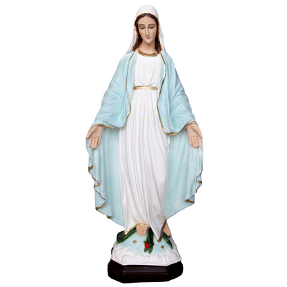 Statua Madonna Miracolosa 47 cm in Resina