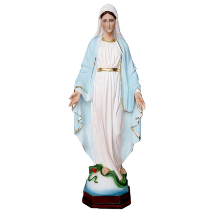 Statua Madonna Miracolosa 60 cm in Resina