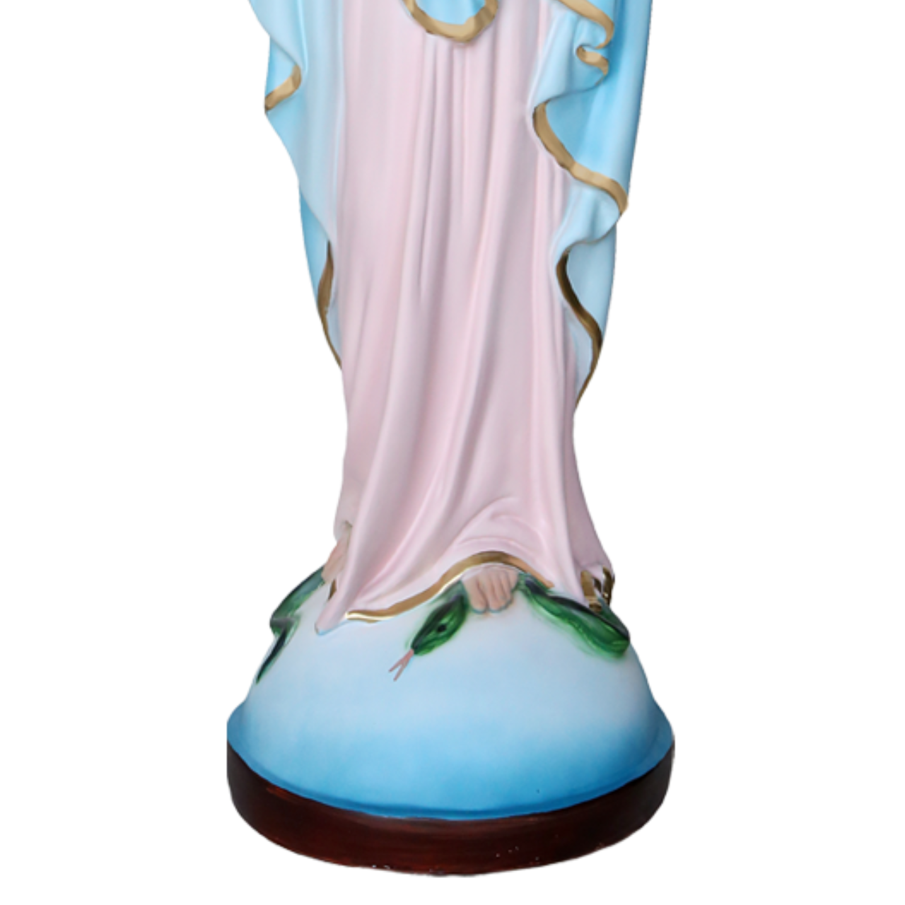 Statua Madonna Miracolosa Mani Giunte 60 cm in Resina