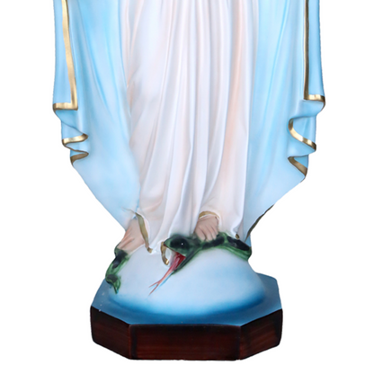 Statua Madonna Miracolosa 70 cm in Resina