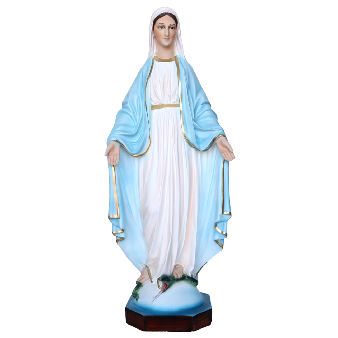 Statua Madonna Miracolosa 70 cm in Resina