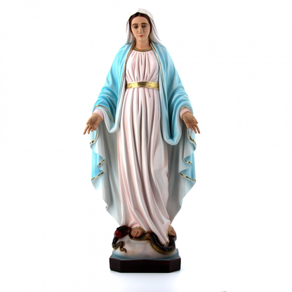 Statua Madonna Miracolosa 80 cm in Resina
