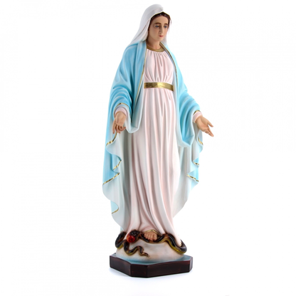 Statua Madonna Miracolosa 80 cm in Resina