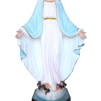 Statua Madonna Miracolosa 85 cm in Resina