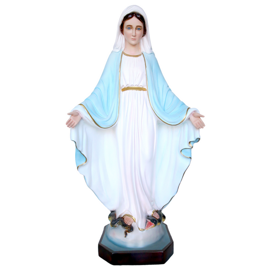 Statua Madonna Miracolosa 85 cm in Resina