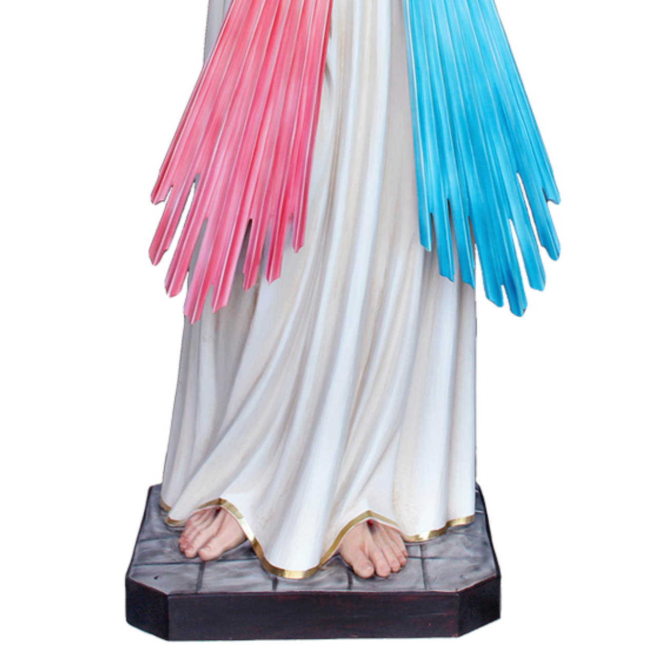Statua Gesù Misericordioso 180 cm in Vetroresina