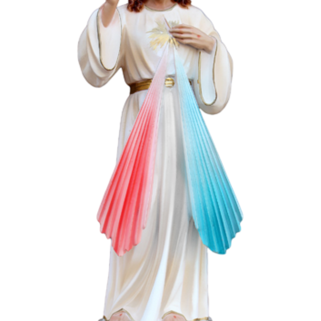 Statua Gesù Misericordioso 30 cm in Resina Piena