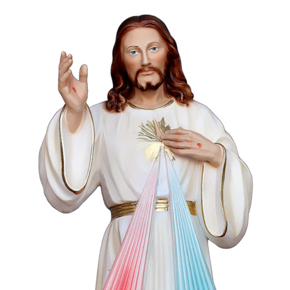 Statua Gesù Misericordioso 40 cm in Resina