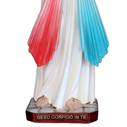 Statua Gesù Misericordioso 40 cm in Resina