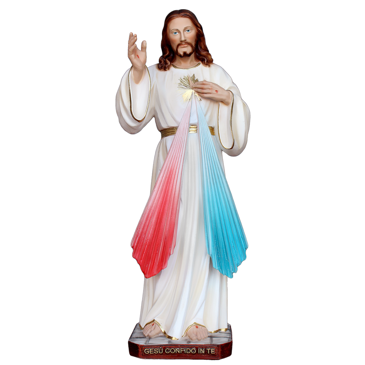 Statua Gesù Misericordioso 40 cm in Resina