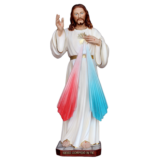 Statua Gesù Misericordioso 40 cm in Resina