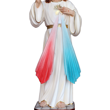 Statua Gesù Misericordioso 40 cm in Resina