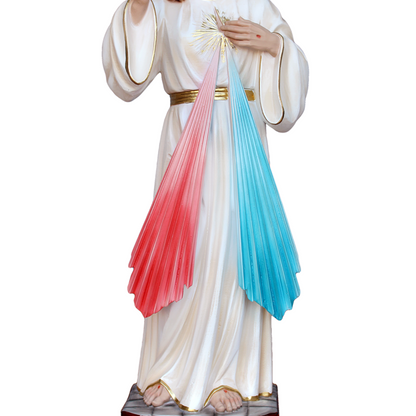 Statua Gesù Misericordioso 50 cm in Resina