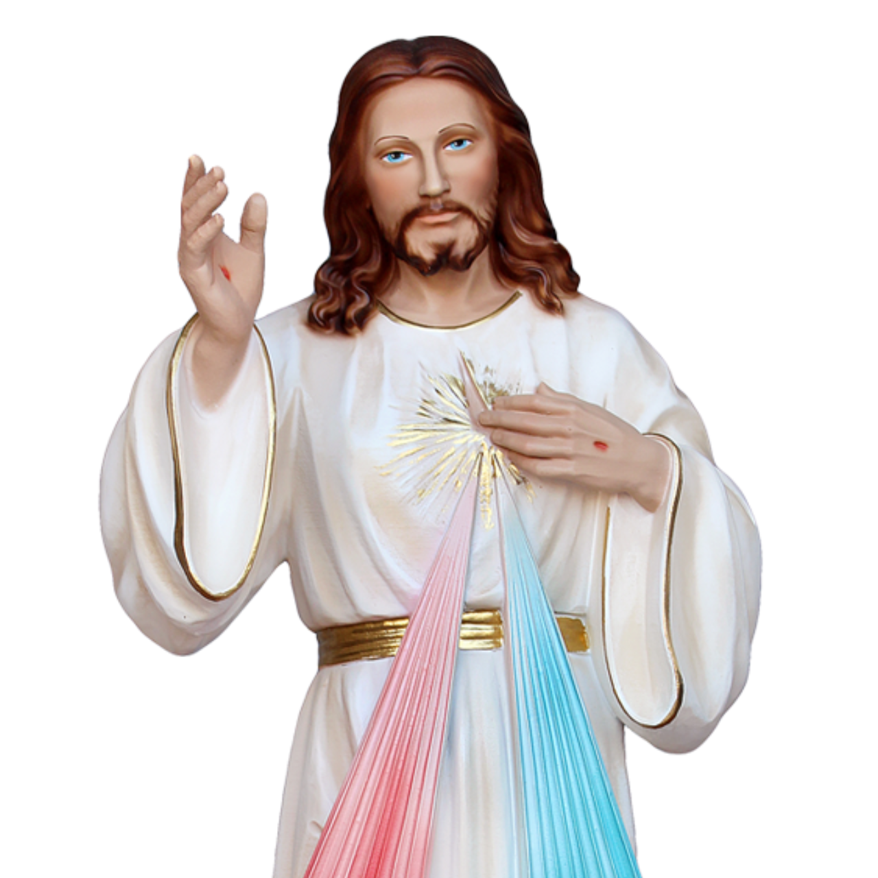 Statua Gesù Misericordioso 50 cm in Resina