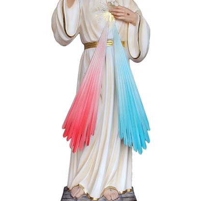 Statua Gesù Misericordioso 60 cm in Resina