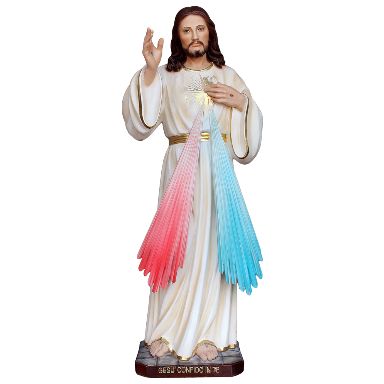 Statua Gesù Misericordioso 60 cm in Resina