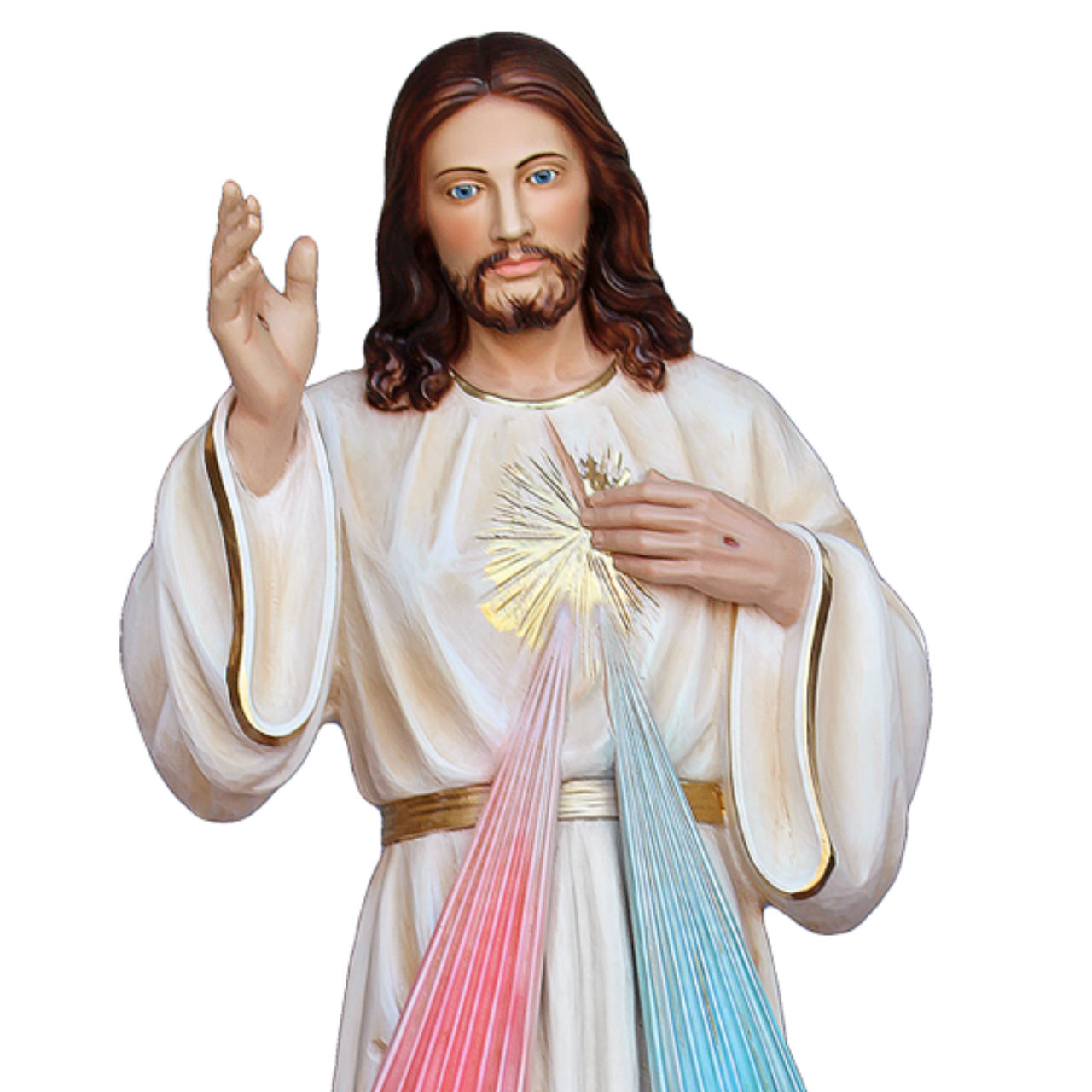 Statua Gesù Misericordioso 80 cm in Resina