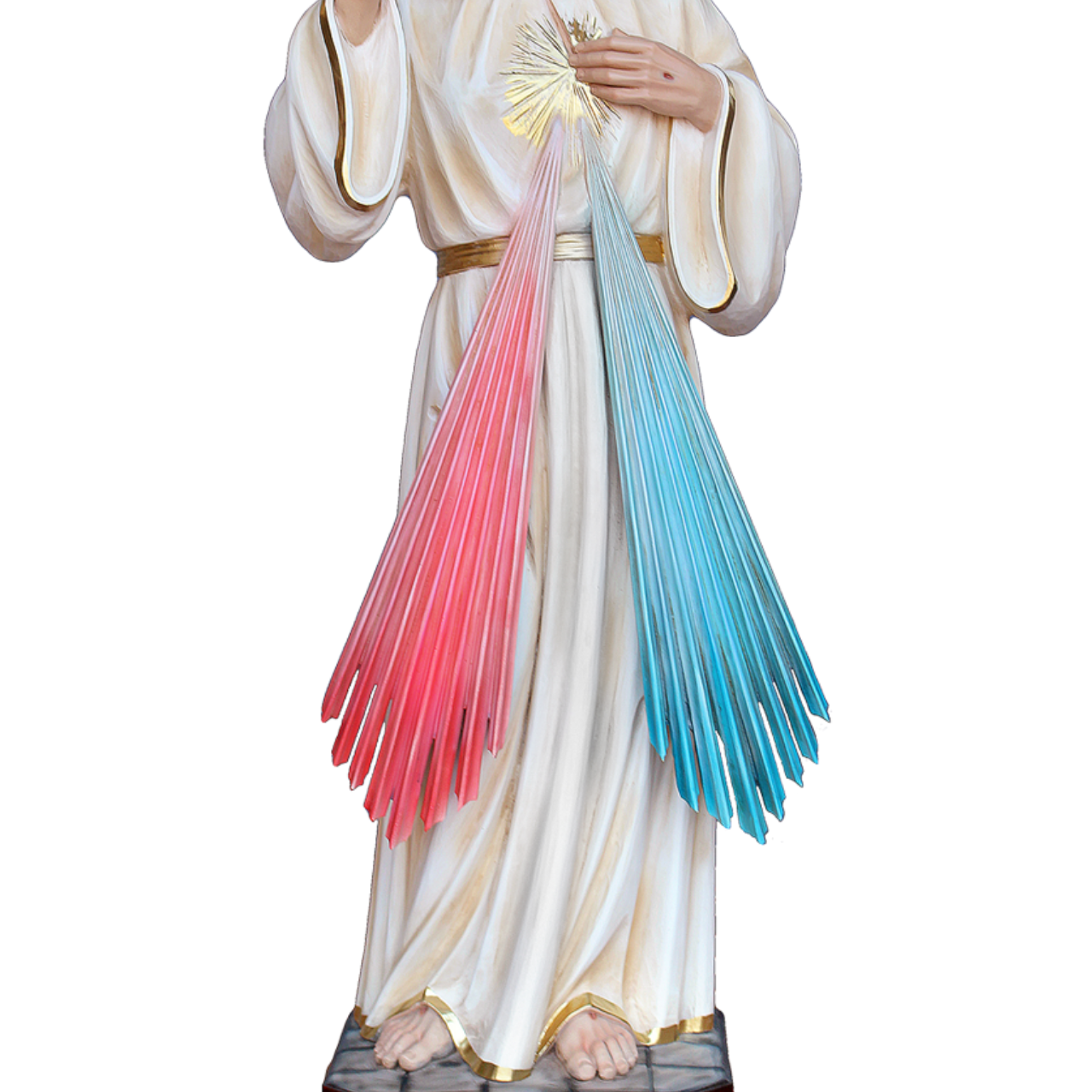 Statua Gesù Misericordioso 80 cm in Resina