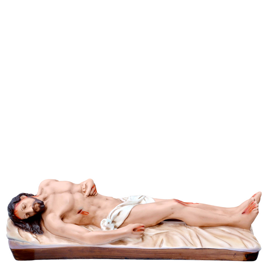 Statua Gesù Morto 50 cm 15x45 cm in Resina