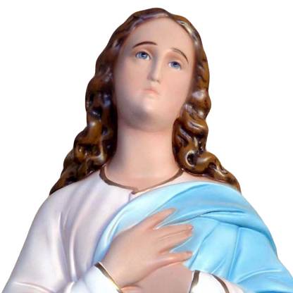 Statua Madonna Assunta del Murillo 100 cm in Resina