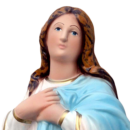 Statua Madonna Assunta del Murillo 40 cm in Resina