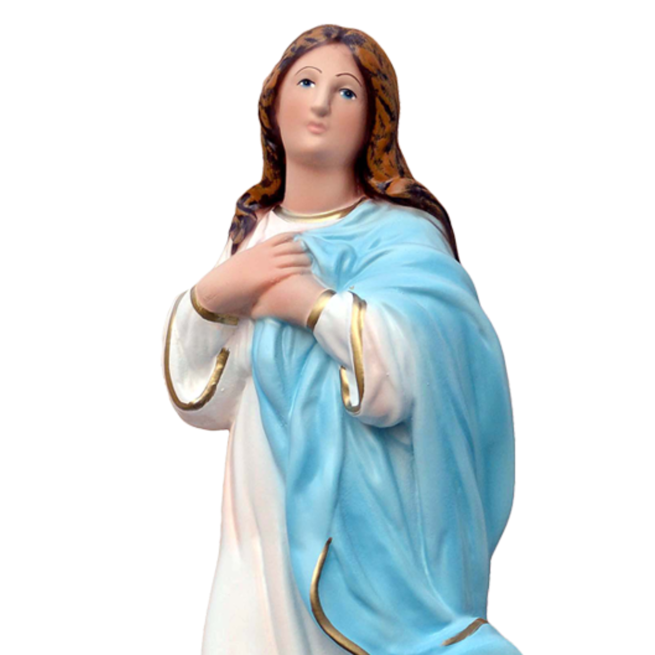 Statua Madonna Assunta del Murillo 40 cm in Resina