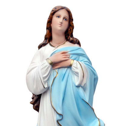 Statua Madonna Assunta del Murillo 60 cm in Resina