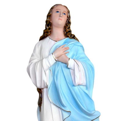 Statua Madonna Assunta del Murillo 88 cm in Resina