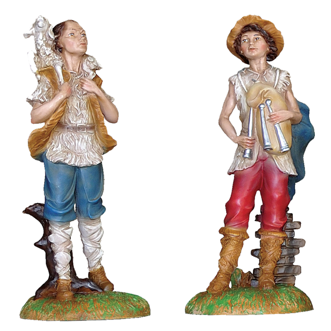 Presepe Natività 12 Pezzi 30 cm in Resina Piena