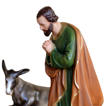Presepe Natività 5 Pezzi 37 cm in Resina