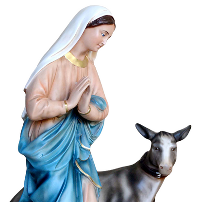 Presepe Natività 5 Pezzi 65 cm in Resina