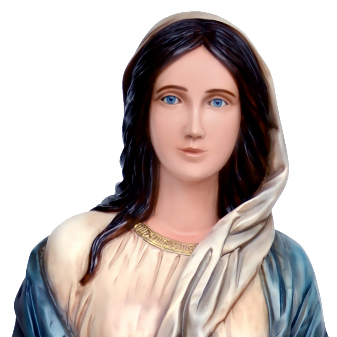Statua Madonna Maria di Nazareth 120 cm in Vetroresina