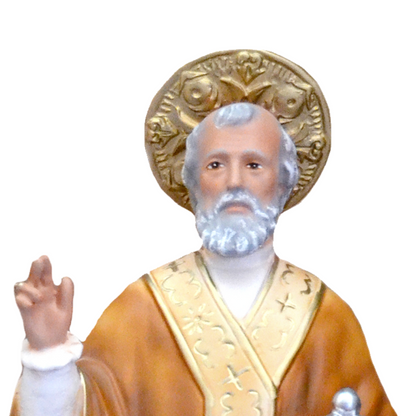 Statua San Nicola 40 cm in Resina