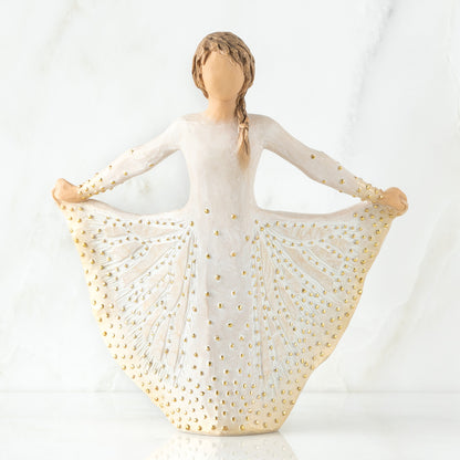 Statuetta Willow Tree 27702 Farfalla 16 Centimetri