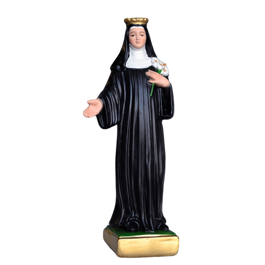 Statua Santa Patrizia 28 cm in Resina Piena