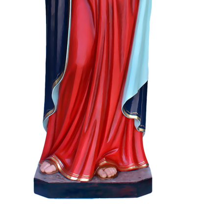Statua Madonna Perpetuo Soccorso 180 cm in Vetroresina